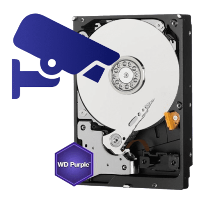 Hard disk 1TB - Western Digital PURPLE WD10PURX SafetyGuard Surveillance