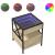 Noptieră cu LED infinity, stejar sonoma, 40x40x51 cm GartenMobel Dekor