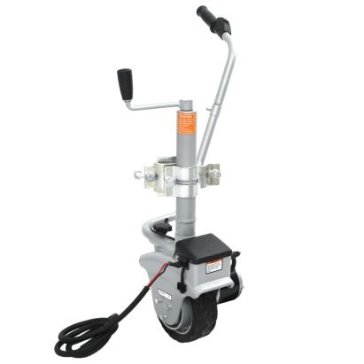 Roată de manevră motorizată pentru remorcă, aluminiu 12 V 350 W GartenMobel Dekor