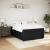 Pat box spring cu saltea, negru, 140x190 cm, catifea GartenMobel Dekor