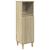 Set mobilier de baie, 3 piese, stejar sonoma, lemn prelucrat GartenMobel Dekor