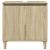 Set mobilier de baie, 3 piese, stejar sonoma, lemn prelucrat GartenMobel Dekor
