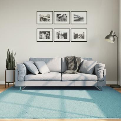 Covor „OVIEDO”, fire scurte, verde, 200x200 cm GartenMobel Dekor