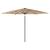 Umbrelă soare de grădină cu stâlp din oțel, maro 288x288x225 cm GartenMobel Dekor