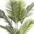 Palmier artificial, verde, 120 cm, PP GartenMobel Dekor