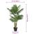 Palmier artificial cu 3 trunchiuri, verde, 120 cm, PP GartenMobel Dekor