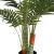 Palmier artificial cu 3 trunchiuri, verde, 120 cm, PP GartenMobel Dekor