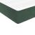 Saltea de pat cu arcuri, verde închis, 120x210x20 cm, catifea GartenMobel Dekor