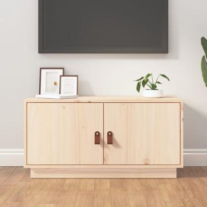 Comodă TV, 80x34x40 cm, lemn masiv de pin GartenMobel Dekor