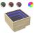Masă laterală cu LED, stejar sonoma, 40x40x30 cm, lemn compozit GartenMobel Dekor