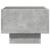Masă laterală cu LED, gri beton, 40x40x30 cm, lemn prelucrat GartenMobel Dekor