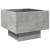 Masă laterală cu LED, gri beton, 40x40x30 cm, lemn prelucrat GartenMobel Dekor