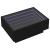 Măsuță de cafea cu LED, negru, 70x50x30 cm, lemn prelucrat GartenMobel Dekor
