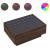 Măsuță de cafea cu LED stejar maro 70x50x30 cm lemn prelucrat GartenMobel Dekor