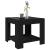 Măsuță de cafea cu LED, negru, 53x53x45 cm, lemn prelucrat GartenMobel Dekor