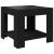 Măsuță de cafea cu LED, negru, 53x53x45 cm, lemn prelucrat GartenMobel Dekor