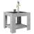 Măsuță de cafea cu LED, gri beton, 53x53x45 cm, lemn prelucrat GartenMobel Dekor
