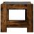 Măsuță de cafea cu LED stejar fumuriu 53x53x45cm lemn prelucrat GartenMobel Dekor