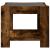 Măsuță de cafea cu LED stejar fumuriu 53x53x45cm lemn prelucrat GartenMobel Dekor