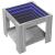 Măsuță de cafea cu LED gri sonoma 53x53x45 cm lemn prelucrat GartenMobel Dekor