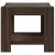 Măsuță de cafea cu LED stejar maro 53x53x45 cm lemn prelucrat GartenMobel Dekor