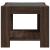 Măsuță de cafea cu LED stejar maro 53x53x45 cm lemn prelucrat GartenMobel Dekor