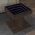Măsuță de cafea cu LED stejar maro 50x50x45 cm lemn prelucrat GartenMobel Dekor
