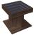 Măsuță de cafea cu LED stejar maro 50x50x45 cm lemn prelucrat GartenMobel Dekor
