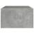 Măsuță de cafea cu LED infinity, gri beton, 70x50x30 cm GartenMobel Dekor