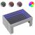 Măsuță de cafea cu LED infinity, gri sonoma, 70x50x30 cm GartenMobel Dekor