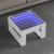 Măsuță de cafea cu LED infinity, alb, 50x53x30 cm GartenMobel Dekor