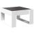 Măsuță de cafea cu LED infinity, alb, 50x53x30 cm GartenMobel Dekor
