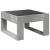 Măsuță de cafea cu LED infinity, gri beton, 50x53x30 cm GartenMobel Dekor