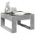 Măsuță de cafea cu LED infinity, gri beton, 50x53x30 cm GartenMobel Dekor