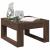 Măsuță de cafea cu LED infinity, stejar maro, 50x53x30 cm GartenMobel Dekor