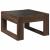 Măsuță de cafea cu LED infinity, stejar maro, 50x53x30 cm GartenMobel Dekor