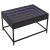 Măsuță de cafea cu LED infinity, negru, 70x50x41 cm GartenMobel Dekor