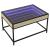 Măsuță de cafea cu LED infinity, stejar sonoma, 70x50x41 cm GartenMobel Dekor