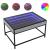 Măsuță de cafea cu LED infinity, gri sonoma, 70x50x41 cm GartenMobel Dekor