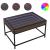 Măsuță de cafea cu LED infinity, stejar maro, 70x50x41 cm GartenMobel Dekor