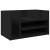Organizator birou, negru, 44,5x24x25 cm lemn prelucrat GartenMobel Dekor