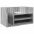 Organizator birou, gri sonoma, 44,5x24x25 cm lemn prelucrat GartenMobel Dekor