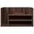 Organizator birou, stejar maro, 44,5x24x25 cm lemn prelucrat GartenMobel Dekor