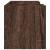 Organizator birou, stejar maro, 44,5x24x25 cm lemn prelucrat GartenMobel Dekor