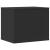 Organizator de birou, negru, 36x26x29,5 cm, lemn prelucrat GartenMobel Dekor