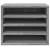 Organizator birou, gri sonoma, 36x26x29,5 cm lemn prelucrat GartenMobel Dekor