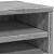 Organizator birou, gri sonoma, 36x26x29,5 cm lemn prelucrat GartenMobel Dekor