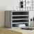 Organizator birou, gri sonoma, 36x26x29,5 cm lemn prelucrat GartenMobel Dekor