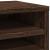Organizator birou, stejar maro, 36x26x29,5 cm lemn prelucrat GartenMobel Dekor