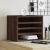 Organizator birou, stejar maro, 36x26x29,5 cm lemn prelucrat GartenMobel Dekor